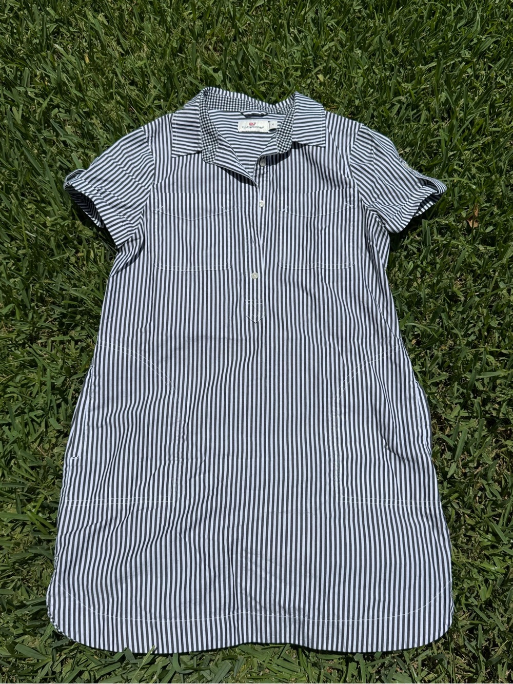 Vineyard Vines Striped Polo Dress